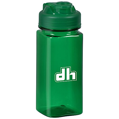 PolySure Squared-Up Water Bottle with Flip Lid - 16 oz. Main Image