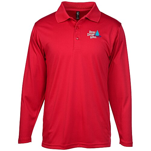Contour Long Sleeve Performance Polo - Men's Main Image