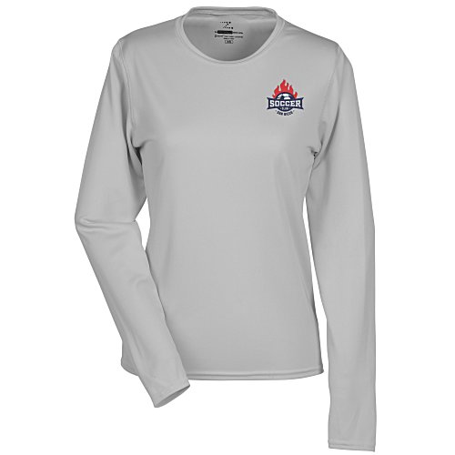 Boston Long Sleeve Training Tech Tee - Ladies' - Embroidered Main Image