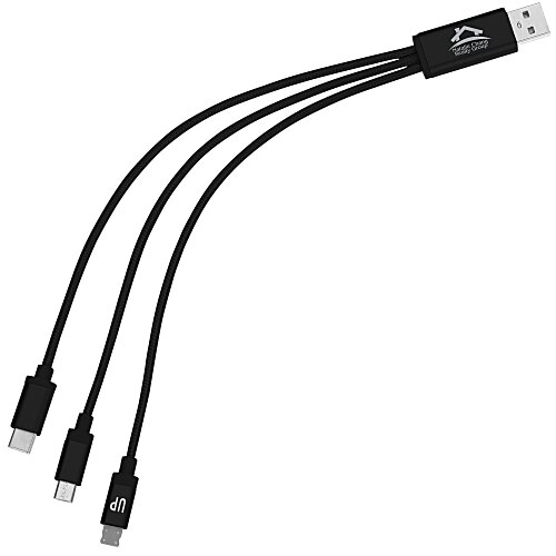 3-in-1 Metallic Charging Cable - 24 hr Main Image