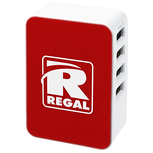4 Port USB Folding Wall Charger - 24 hr Main Image