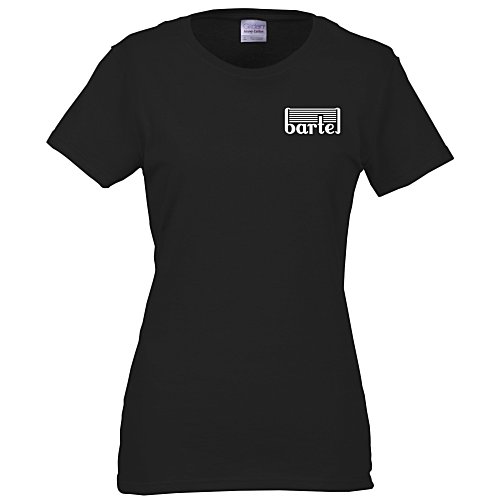 Gildan 5.3 oz. Cotton T-Shirt - Ladies' - Screen - Colors - 24 hr Main Image