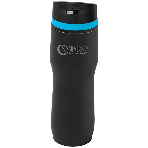 Persona Caturra Vacuum Tumbler - 16 oz - Black - Laser Engraved Main Image