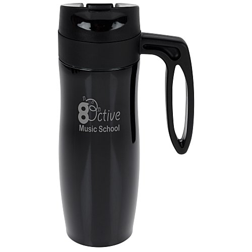 Wave Vacuum Mug - 16 oz. - Laser Engraved Main Image