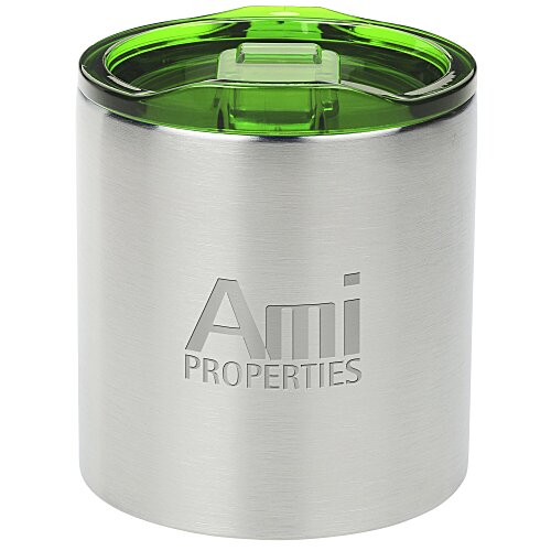 Stainless Vacuum Cocktail Tumbler - 10 oz. - Laser Engraved Main Image