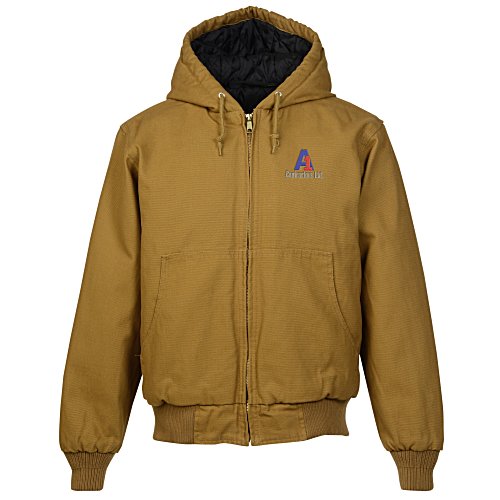 Dakota Canvas Hooded Jacket Main Image