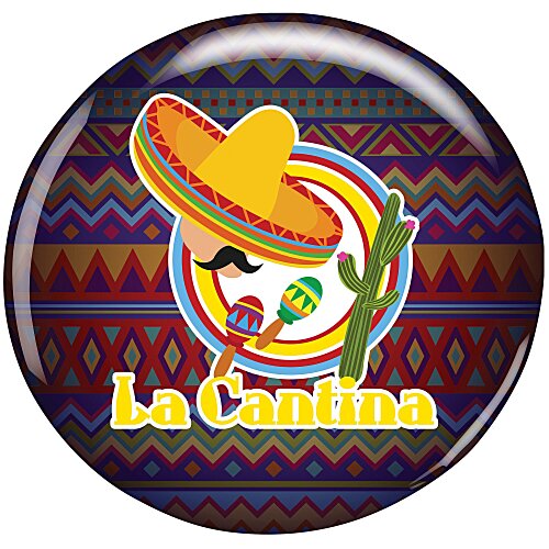 Round Button - 2 1/2 inches - 24 hr Main Image