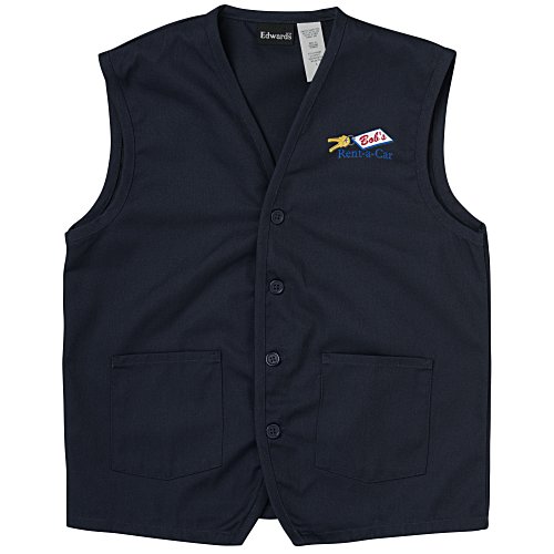 Apron Vest with Two Waist Pockets - 24 hr Main Image