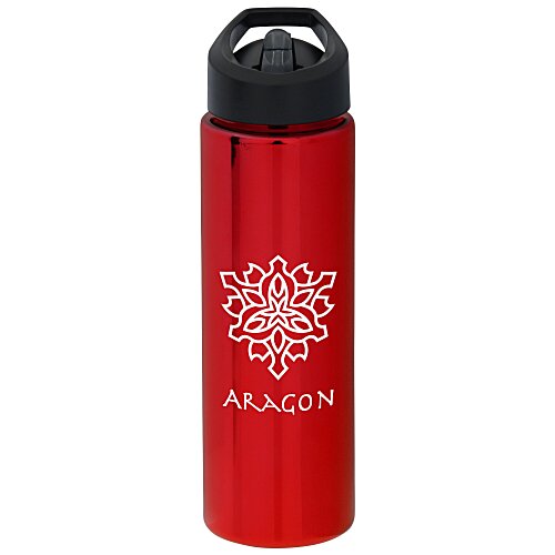 Metallic Look Water Bottle - 24 oz. Main Image