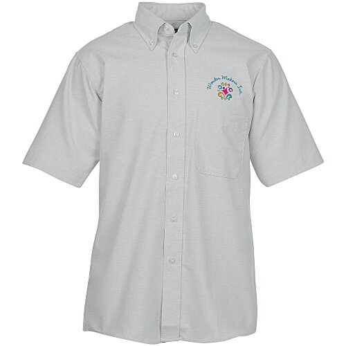 Easy Care Short Sleeve Oxford Shirt - Men's - 24 hr Main Image