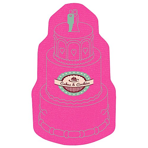 Cushioned Jar Opener - Wedding Cake - Full Color Main Image