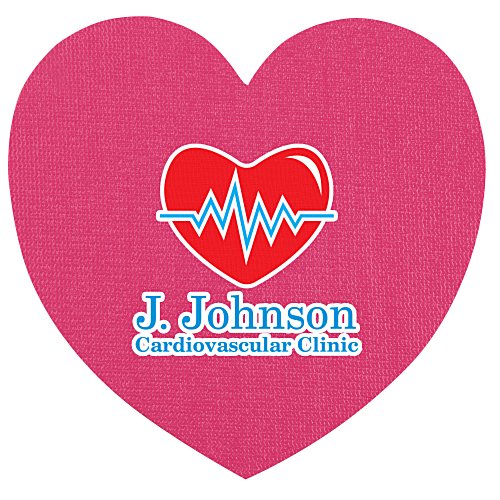 Jumbo Cushioned Jar Opener - Heart - Full Color Main Image