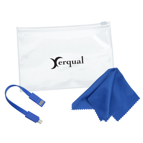 Duo Charging Cable Techie Pouch Main Image