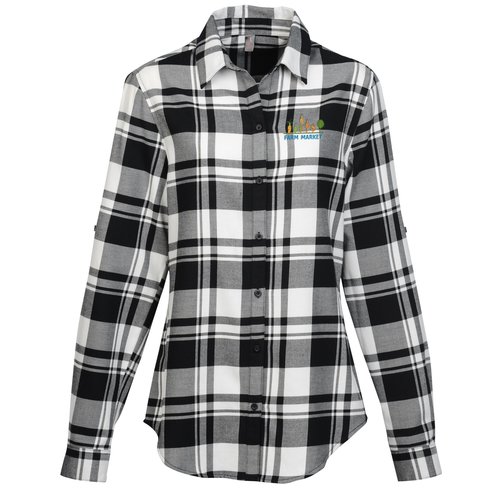 Plaid Flannel Shirt - Ladies' Main Image