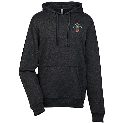 Lightweight Heathered Fleece Hoodie - Men's - Embroidered Main Image