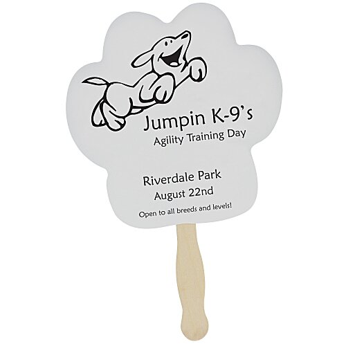 Hand Fan - Paw Main Image