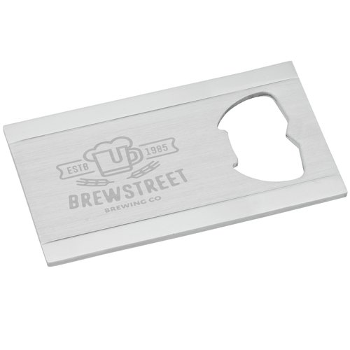 Steel Bottle Opener - Laser Engraved Main Image