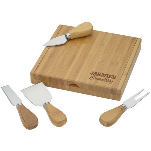Bamboo Cheese Set Main Image