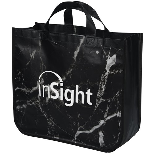 Marble Laminated Non-Woven Tote Main Image