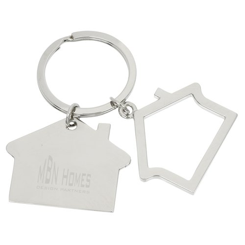 Home Sweet Home Metal Keychain - 24 hr Main Image