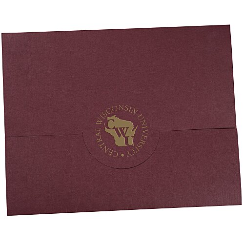 Tuck Flap Certificate Folder Main Image
