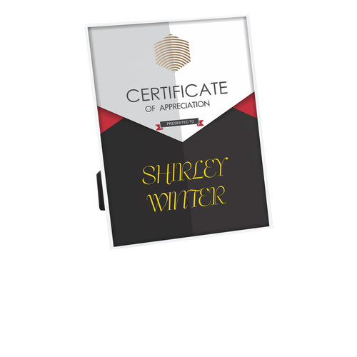 Acrylic Full Color Plaque - 10" Main Image