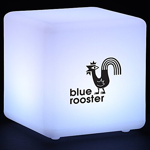 8-inch Deco Light-Up Cube Main Image