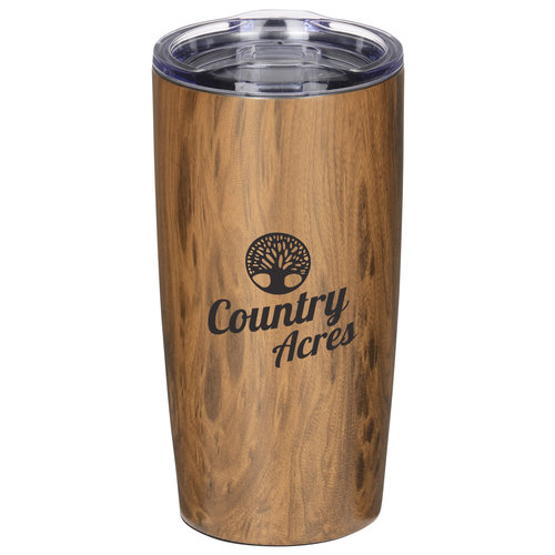 Yowie Vacuum Tumbler - 18 oz. - Wood Main Image
