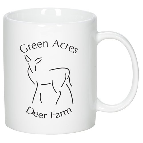 Restaurant Vitrified Coffee Mug - 10 oz Main Image