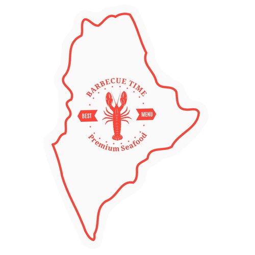 Maine Sticker Main Image