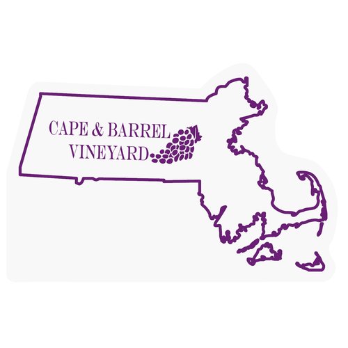Massachusetts Sticker Main Image