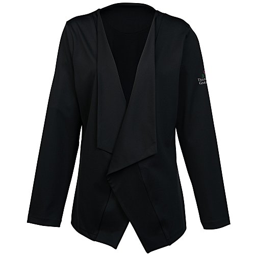 Perfect Fit Draped Open Blazer - Ladies' Main Image