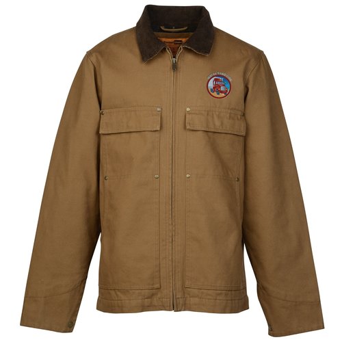 Washed Duck Cloth Work Coat Main Image