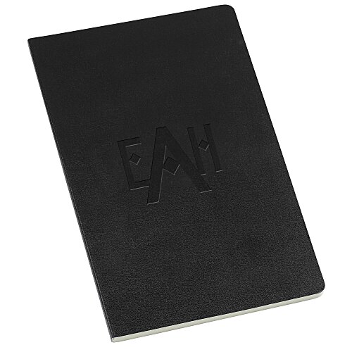 Moleskine Volant Ruled Notebook - 8-1/4" x 5" - Debossed Main Image