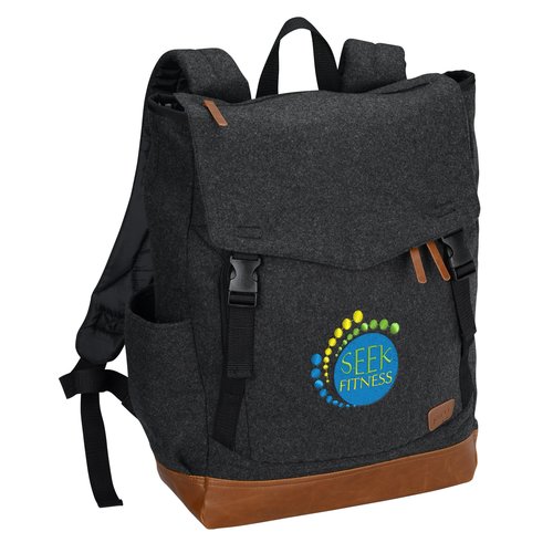 Field & Co. Campster Wool 15 inches Laptop Rucksack Backpack - Embroidered Main Image