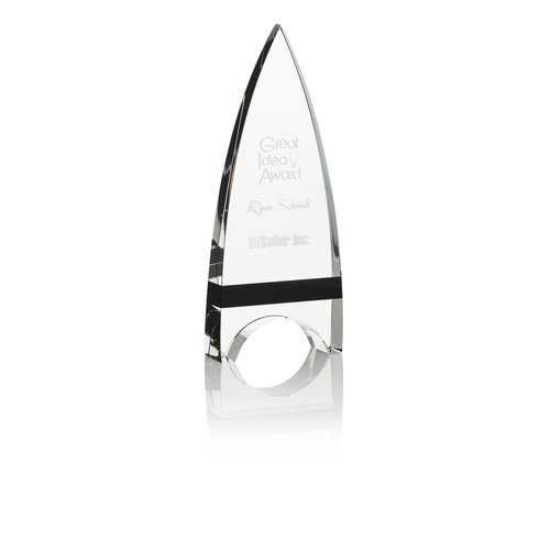 Crystal Crest Award - 8 inches Main Image