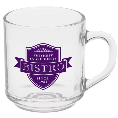 Capri Glass Mug - 10 oz. Main Image
