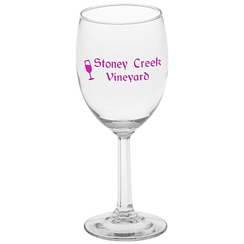 Napa Valley Optic Stem Wine Glass - 8 oz Main Image
