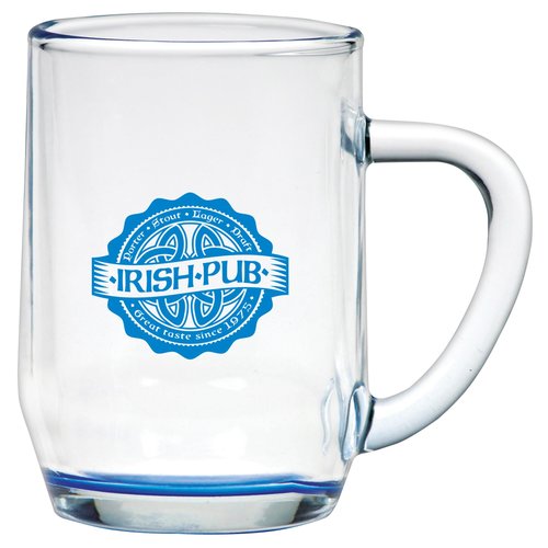 Haworth Glass Mug - 19 oz. - Bottom Color Main Image