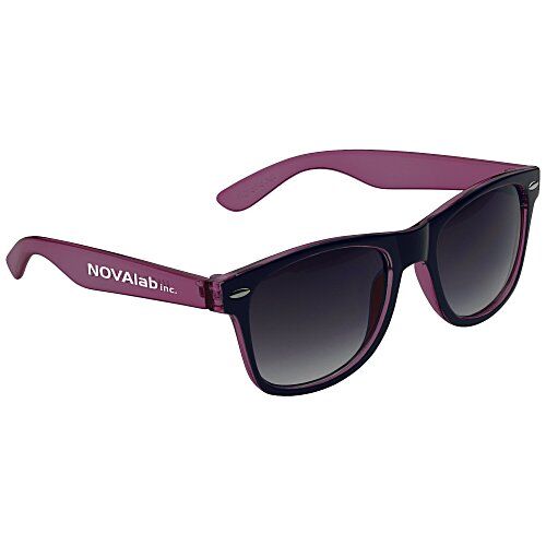 Risky Business Sunglasses - Translucent Two-Tone Main Image