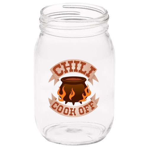 Mason Jar - 16 oz. - Full Color Main Image