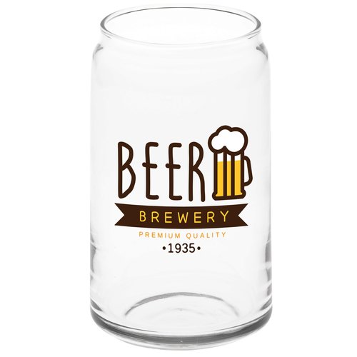 Can Glass - 16 oz. - Full Color Main Image