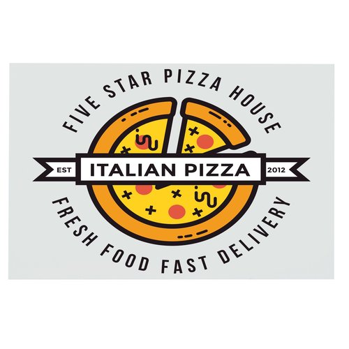 Full Color Static Decal - Rectangle - 2" x 3" Main Image