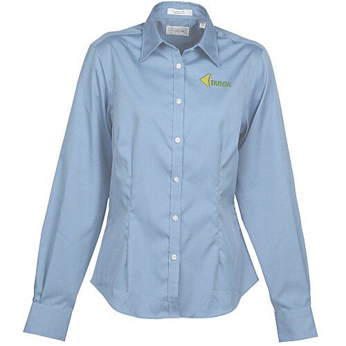 Van Heusen Non Iron Pinpoint Oxford Shirt - Ladies' Main Image