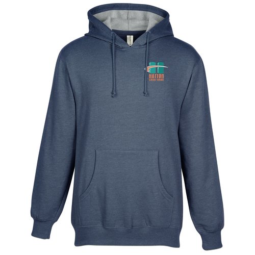 Econscious Heathered Fleece Hoodie - Embroidered Main Image