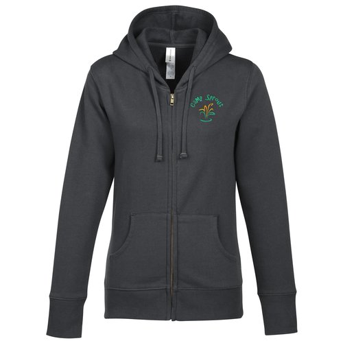 Econscious 9 oz. Full-Zip Hoodie - Ladies' - Embroidered Main Image