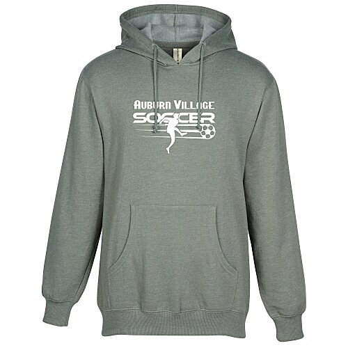 Econscious Heathered Fleece Hoodie - Screen Main Image