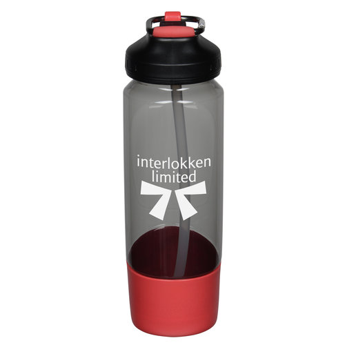 Square Carabiner Tritan Water Bottle - 28 oz Main Image