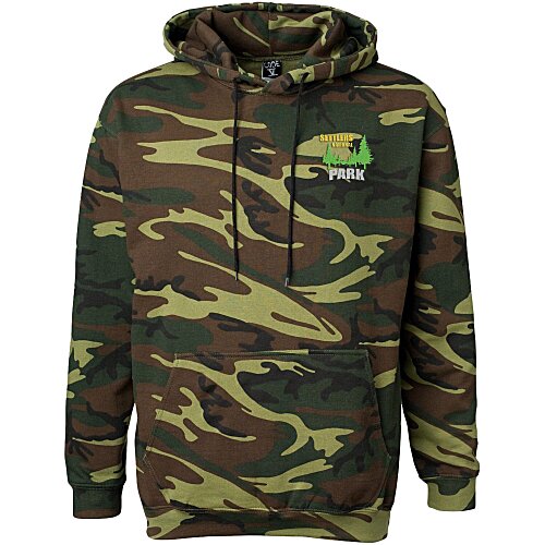 Code V Camo Hoodie - Embroidered Main Image