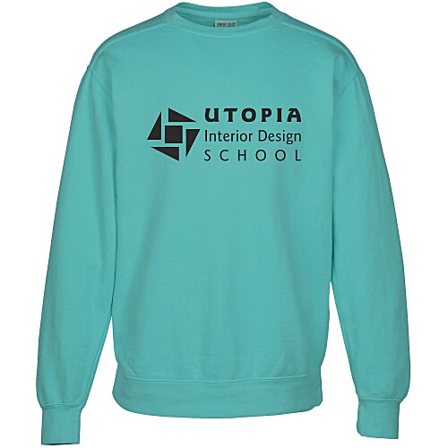 Comfort Colors Garment-Dyed Crew Sweatshirt - Screen Main Image